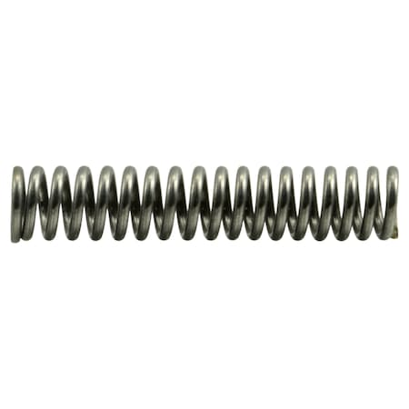 Midwest Fastener 19/64" x 0.047" x 1-1/2" 18-8 Stainless Steel Compression Springs 3PK 38785